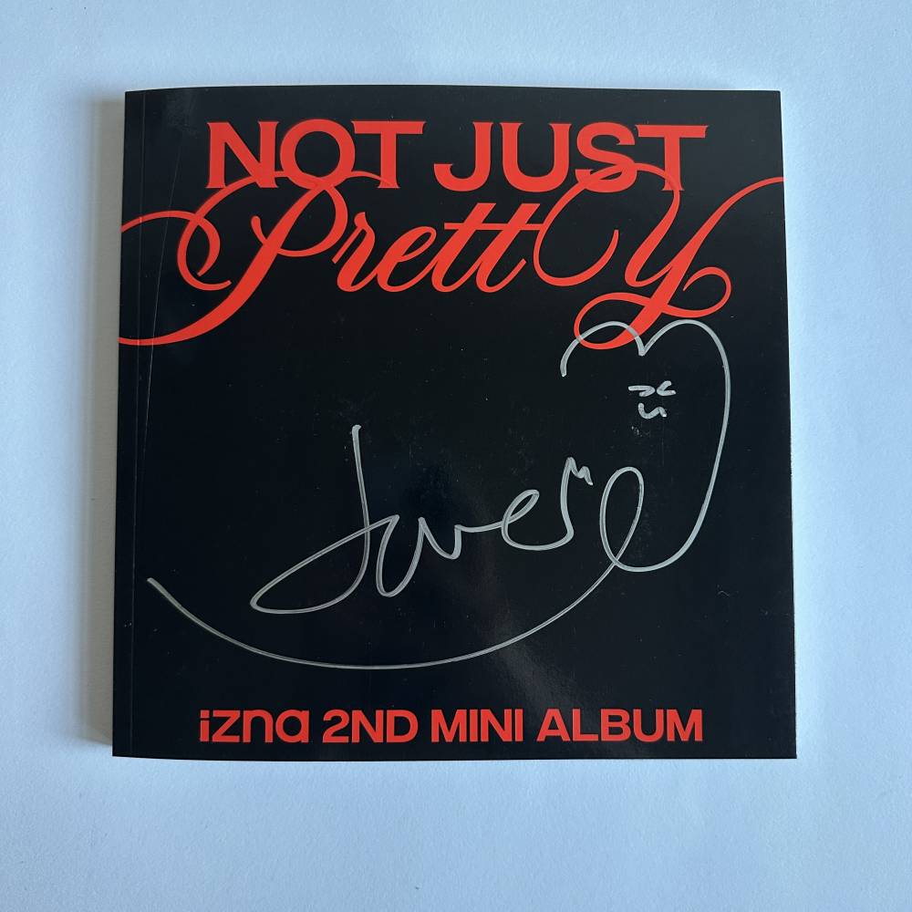 UP10tion 全員 サイン入り CD２枚1st 2nd Mini Album IZNA RYU SARANG SIGNED 2ND MINI ALBUM 'NOT JUST PRETTY